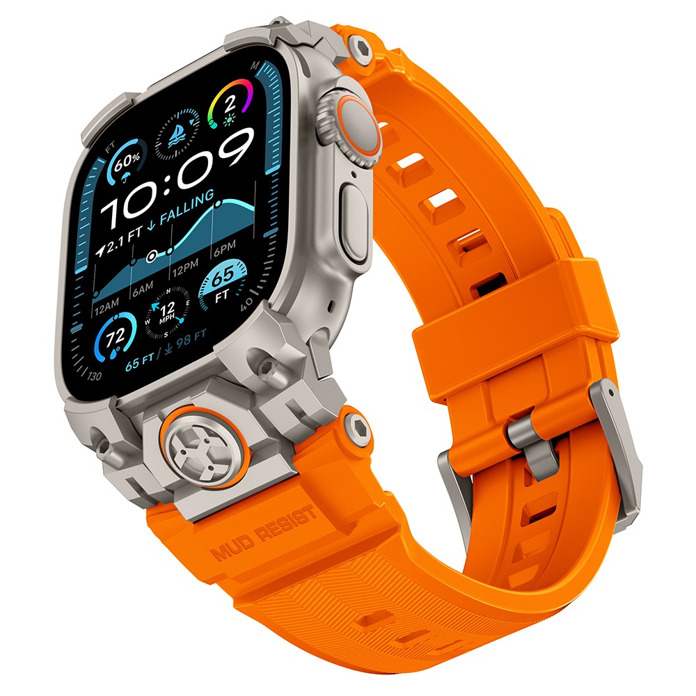 Ultra 49 mm Mohseven iWatch Armor Silikon Kordon